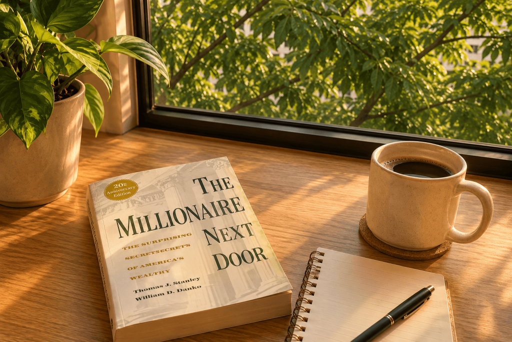 Millionaire Next Door lessons Singapore — ordinary life, real wealth